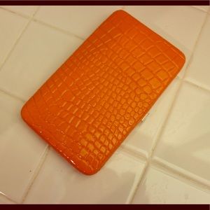 Orange clutch